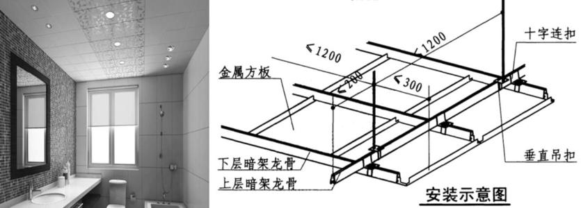 廚房天花鋁扣板的-廚房鋁扣板吊頂廠家