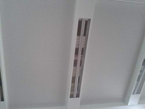 辦公室鋁扣板尺寸-工程專用600*600鋁扣板吊頂效果圖
