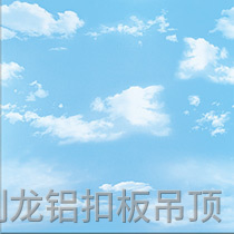 彩涂暗架鋁扣板-藍天白云 彩涂暗架鋁扣板-藍天白云