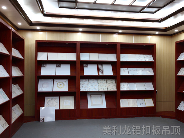 美利龍鋁扣板吊頂-展廳展柜 美利龍鋁扣板吊頂-展廳展柜